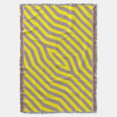 Symmetrische diagonale strepen achtergrond 14 deken (Voorkant Verticaal)