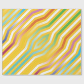 Symmetrische diagonale strepen achtergrond 3 cadeaupapier (Vlak)