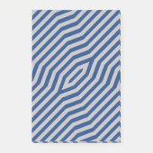 Symmetrische diagonale strepen achtergrond 6 post-it® notes (Voorkant)