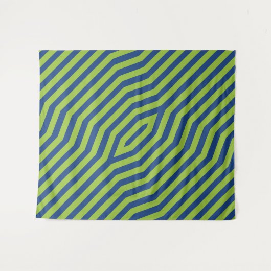 Symmetrische diagonale strepen achtergrond 7 wandkleed (Voorkant (horizontaal))