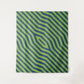 Symmetrische diagonale strepen achtergrond 7 wandkleed (Voorkant)