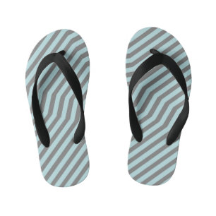Symmetrische diagonale strepen achtergrond 9 kinder teenslippers