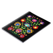 Symmetrische Folk Wycinanki Notitieboek (Linkerzijde)