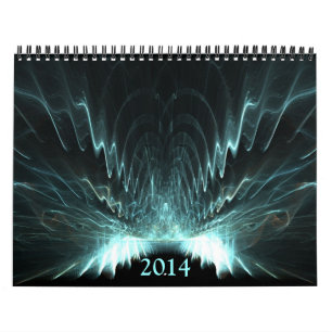 Symmetrische fractals 2014 kalender