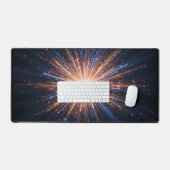 symmetrische lichtburst bureaumat (Keyboard & Muis)