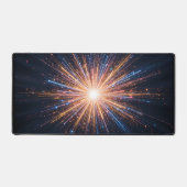 symmetrische lichtburst bureaumat (Voorkant)