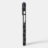 Symmetrische Lijntekening Mechanische Bloemstijl Case-Mate iPhone Case (Achterkant / Links)
