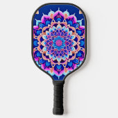 Symmetrische Mandala Crossbody Bags Pickleball Paddle (Achterkant)
