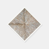 Symmetrische natuurlijke bamboe vezel weven servet (Hoek)