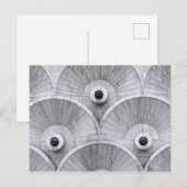 Symmetrische patronen in Jerevan, Armenië. Briefkaart (Voorkant / Achterkant)