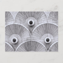 Symmetrische patronen in Jerevan, Armenië. Briefkaart