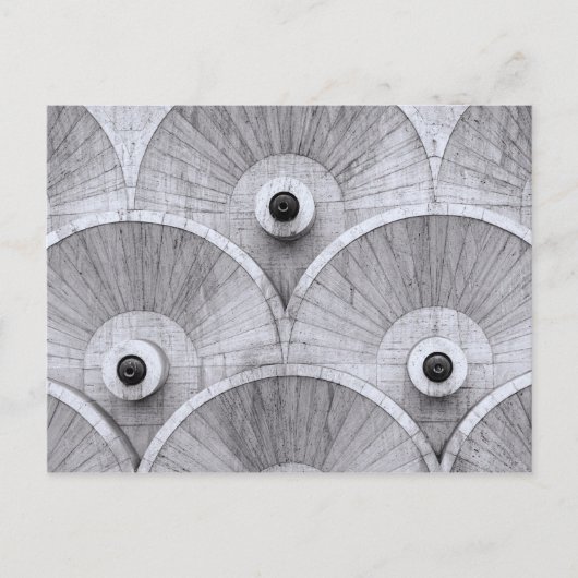 Symmetrische patronen in Jerevan, Armenië. Briefkaart (Voorkant)
