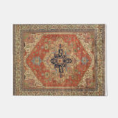 SYMMETRISCHE PERSISCHE  PATROON DEURMAT (Voorkant)