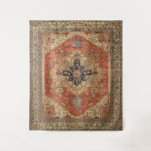 SYMMETRISCHE PERSISCHE  PATROON WANDKLEED (Voorkant)