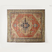 SYMMETRISCHE PERSISCHE  PATROON WANDKLEED (Voorkant (horizontaal))