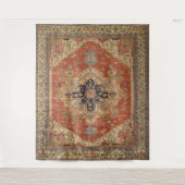 SYMMETRISCHE PERSISCHE  PATROON WANDKLEED (Voorkant)