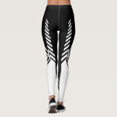 symmetrische rechte lijn MOOR-leggings Leggings (Achterkant)