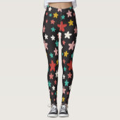 Symmetrische sterren leggings (Voorkant)
