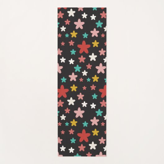 symmetrische sterren yogamat (Voorkant)