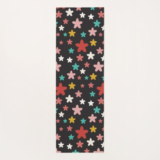 symmetrische sterren yogamat (Achterkant)