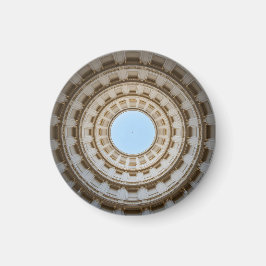 Symmetrische Worm's-Eye Uitzicht van een Grand Dom Magneet