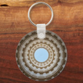 Symmetrische Worm's-Eye Uitzicht van een Grand Dom Sleutelhanger (Achterkant)