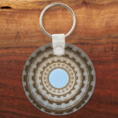 Symmetrische Worm's-Eye Uitzicht van een Grand Dom Sleutelhanger (Voorkant)