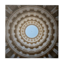 Symmetrische Worm's-Eye Uitzicht van een Grand Dom