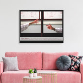 Symmetry Fausse Symetrie Canvas vervormen (Insitu (Woonkamer))