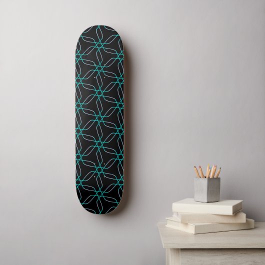 Symmetry in Motion Persoonlijk Skateboard (Muurkunst)