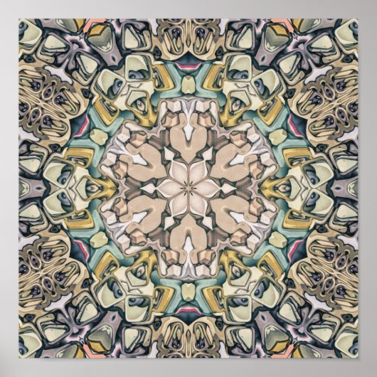 Symmetry of Shapes Poster (Voorkant)