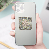 Symmetry of Shapes Sticker (Telefoon)