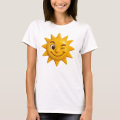 Sympa van de zon t-shirt (Voorkant)