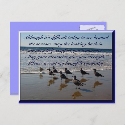 Sympathie #2_ briefkaart (Voorkant / Achterkant)