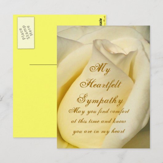 Sympathie #3_ briefkaart (Voorkant / Achterkant)