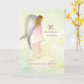 Sympathie Angel, Christelijke religie, Schrift Kaart (Gele Bloem)