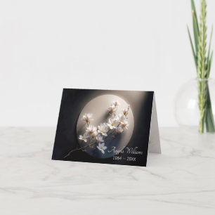 Sympathie Bedankt Bloeiende Dogwood Kaart