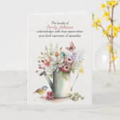 Sympathie Bedankt dat je kunt kijken Kaart (Gele Bloem)