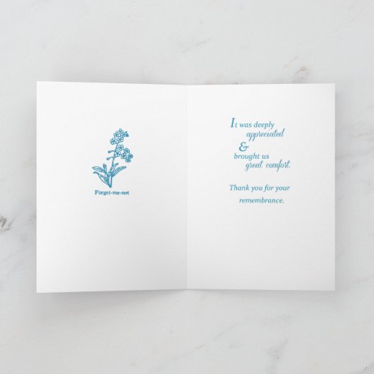 Sympathie bedankt dat je vergeet dat ik geen venti kaart (Binnen)