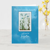 Sympathie bedankt dat je vergeet dat ik geen venti kaart (Gele Bloem)