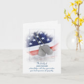 Sympathie bedankt dat jullie de vlag op de vlag he kaart (Gele Bloem)