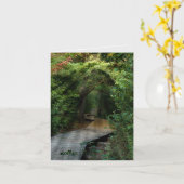 Sympathie bedankt familie kaart (Gele Bloem)