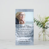 Sympathie bedankt foto Memorial Winter Scene (Staand voorkant)