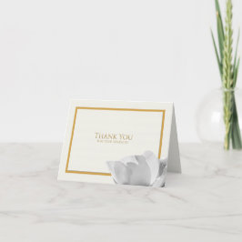 Sympathie Bedankt Opmerking Kaart - Tulp