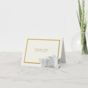 Sympathie Bedankt Opmerking Kaart - Tulp