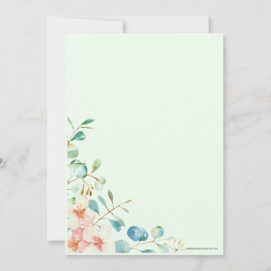 Sympathie begrafenis bedankt religie (Achterkant)