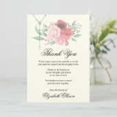 Sympathie begrafenis bedankt religie (Staand voorkant)