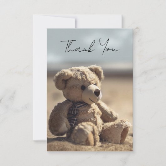 Sympathie begrafenis foto Dank je wel Bedankkaart (Voorkant)