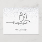 Sympathie begrafenis Memorial Dank u wel Briefkaart (Voorkant)