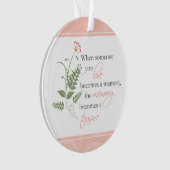 Sympathie Bereavement Ornamement Ornament (voorkant)